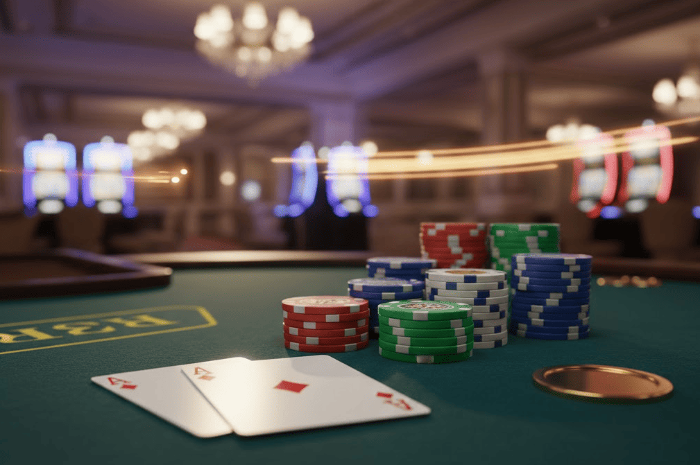 Pin-Up casino Bangladesh poker table